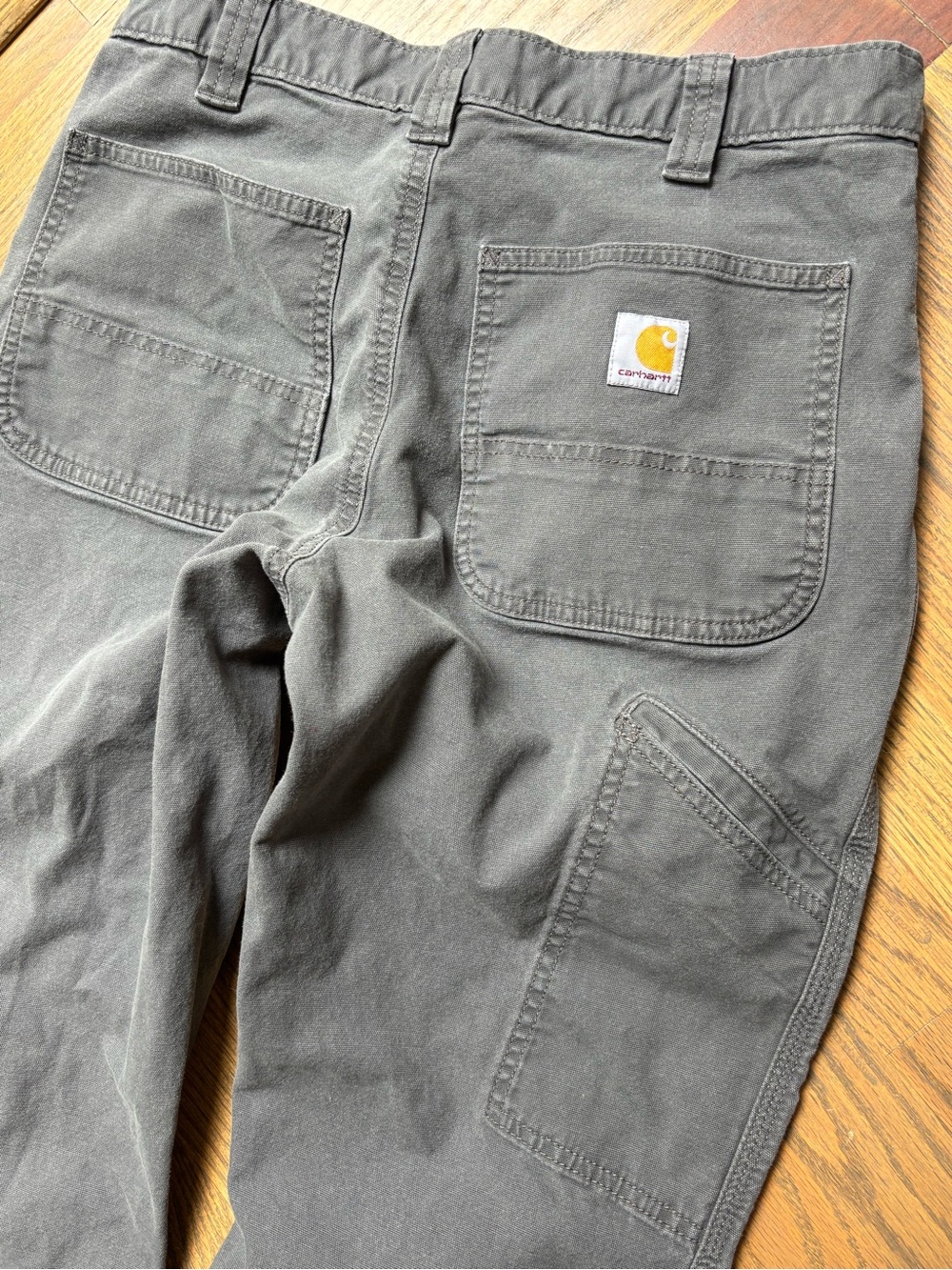Carhartt Relaxed Fit Work Pants 32x32 Charcoal Gray Utility Carpenter Pants
